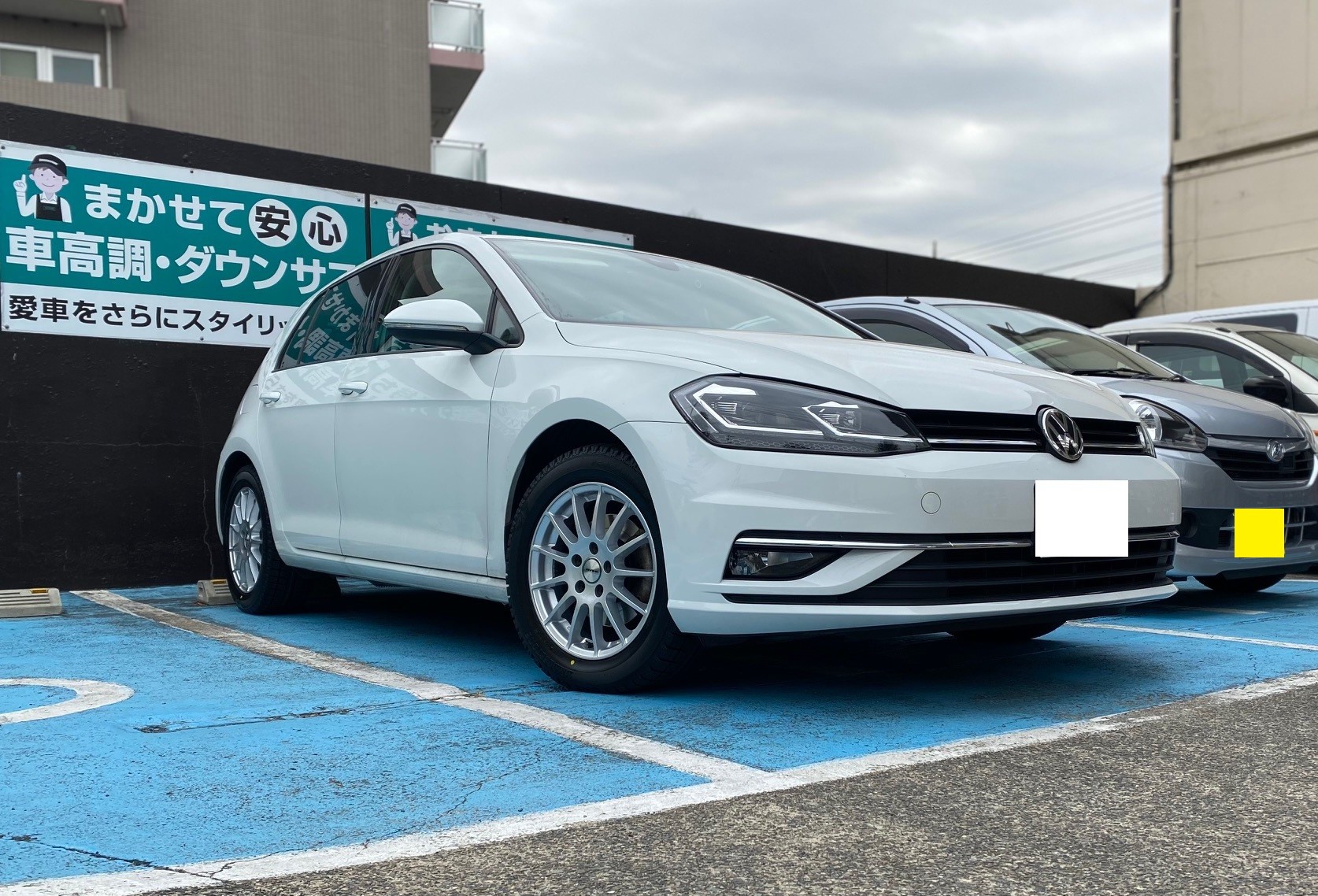 VW ゴルフ スタッドレス＆ホイールセット 取付 | フォルクスワーゲン ...