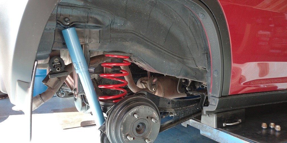 ハスラー☆リフトUP!! サステック UP210+KYB NEW SRスペシャル  