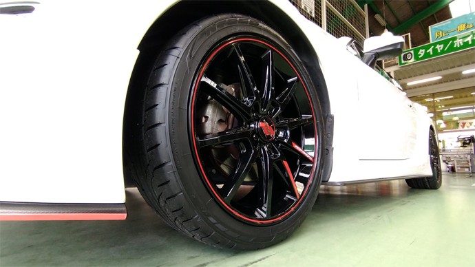 トヨタ86】「MID RMPレーシング R25 」18インチ取付け☆ | トヨタ 86