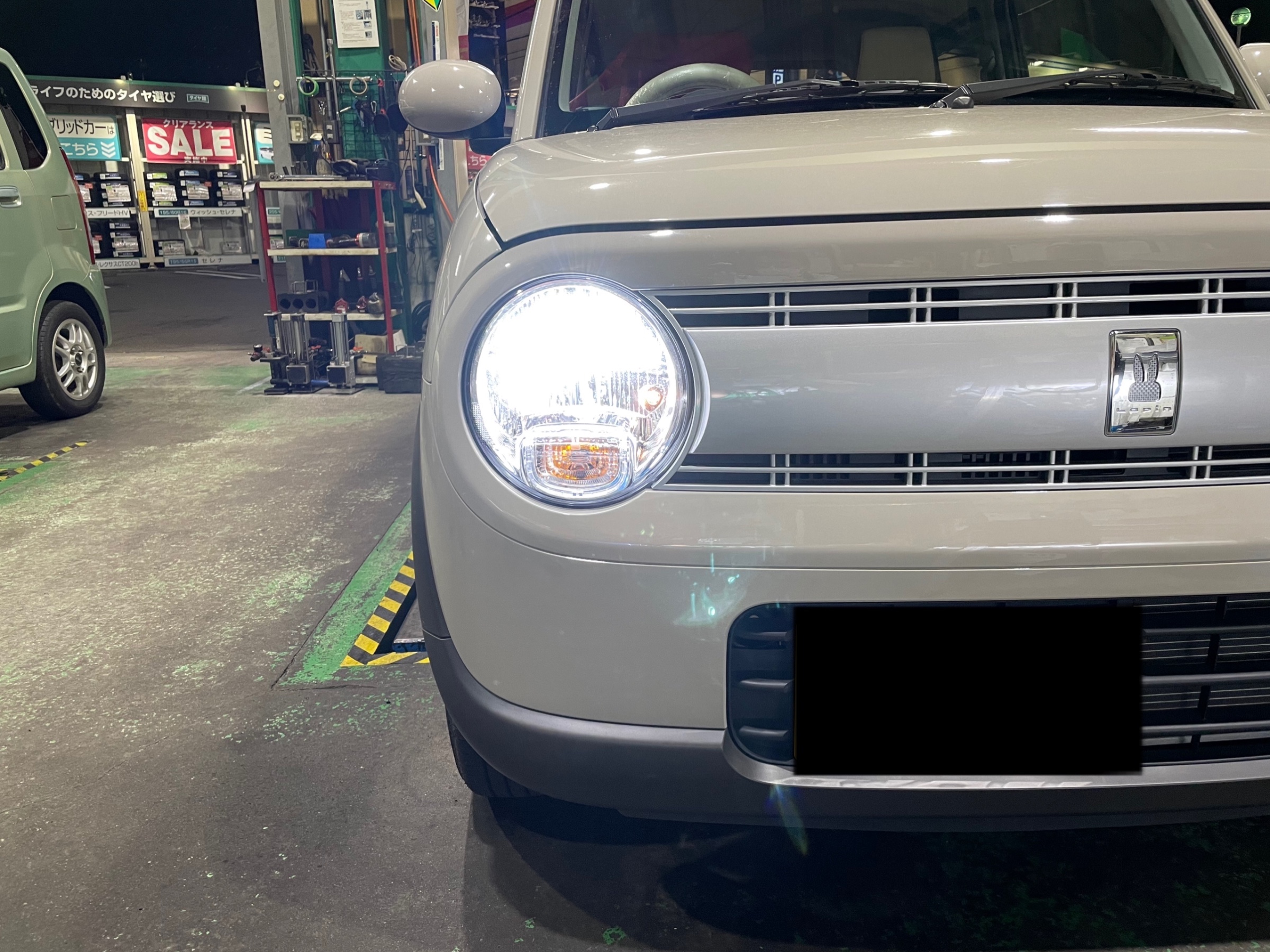 HE33S アルトラパン LED 交換(^^)/ | スズキ アルトラパン その他