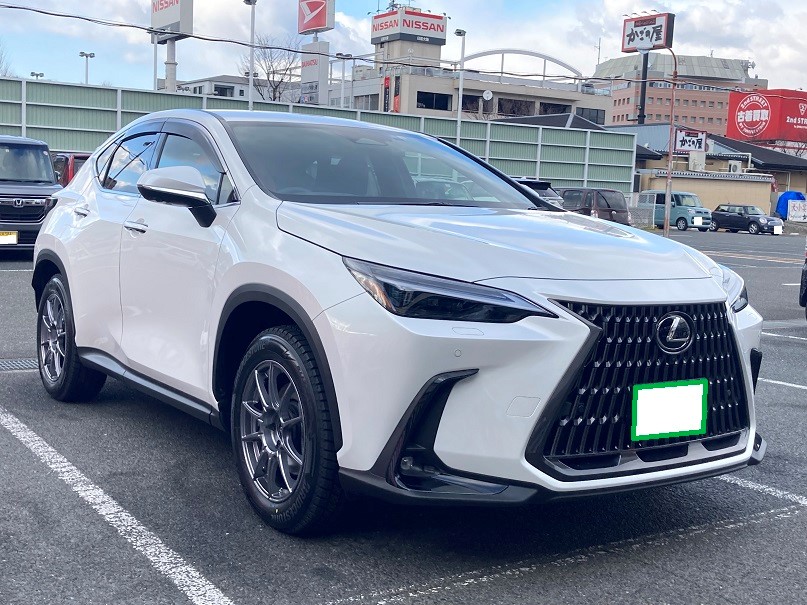 レクサス NX350H【 スタッドレスタイヤ ＆ SSRホイール装着 】作業紹介