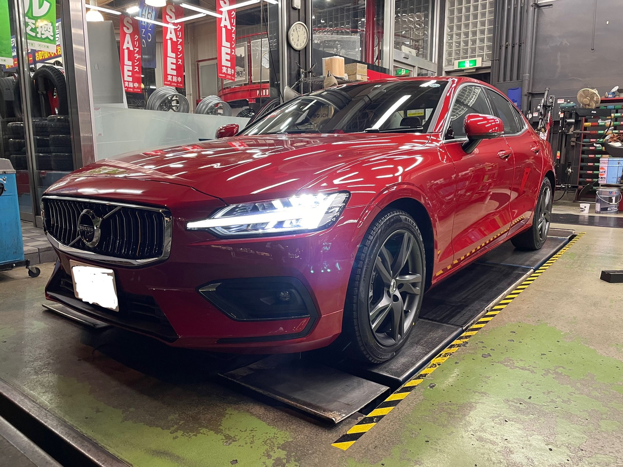VOLVO S60 スタッドレスタイヤ交換！！ | ボルボ S60 タイヤ タイヤ