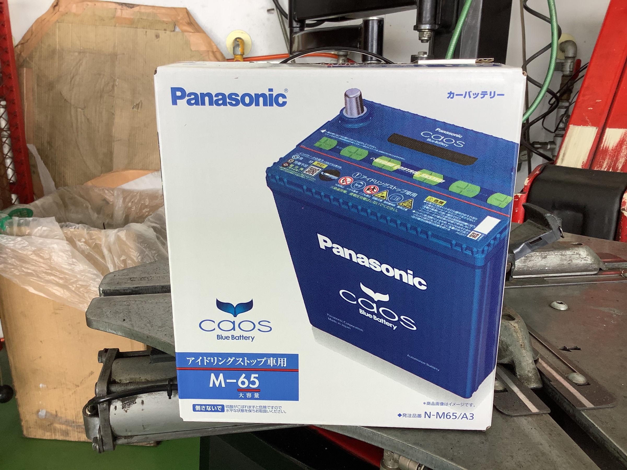 バッテリー交換ルーミー Panasonicカオスiss トヨタ ルーミー メンテナンス商品 パーツ取付 各種用品取付 スタッフ日記 タイヤ館 ビィ ワークス登別 タイヤからはじまる トータルカーメンテナンス タイヤ館グループ