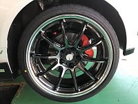 ヤリス　ホイール2個 楽天市場】GRヤリス GXPA16 アルミホイール エンケイ レーシング