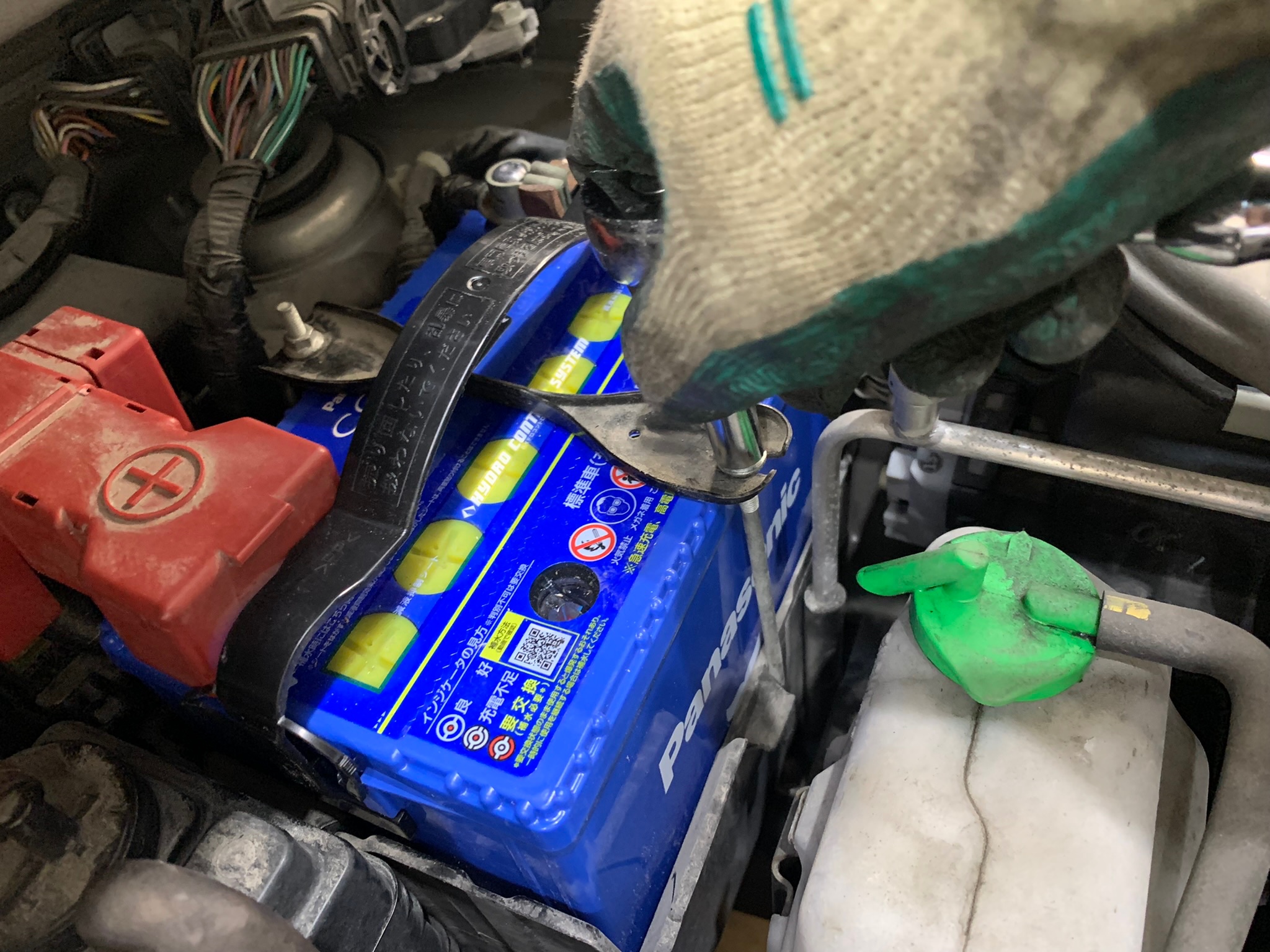 日産 ルークス バッテリー交換 60b19l パナソニック カオスバッテリー 日産 ルークス メンテナンス商品 施工事例 入荷情報 タイヤ館 行橋 タイヤからはじまる トータルカーメンテナンス タイヤ館グループ