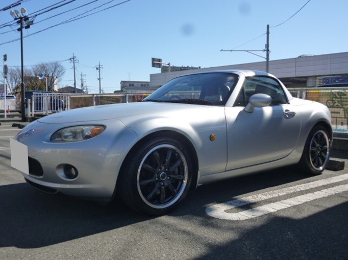 スタッドレスタイヤ　NCロードスター イメージ一新☆ロードスター（NCEC）タイヤ＆アルミホイールセット