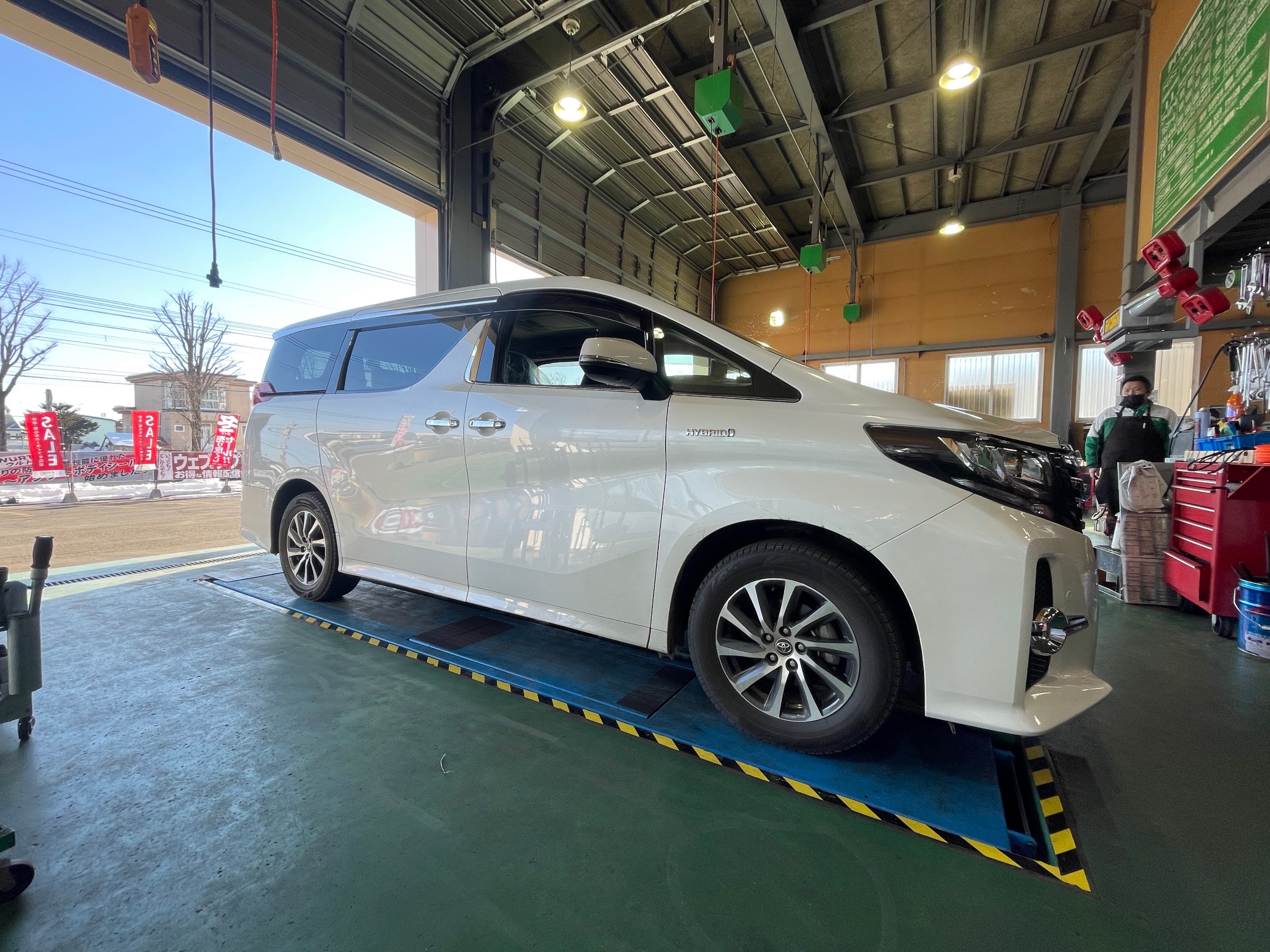 30アルファードハイブリッド 車高調取付 西帯広の日常 タイヤ館 西帯広 タイヤからはじまる トータルカーメンテナンス タイヤ館グループ