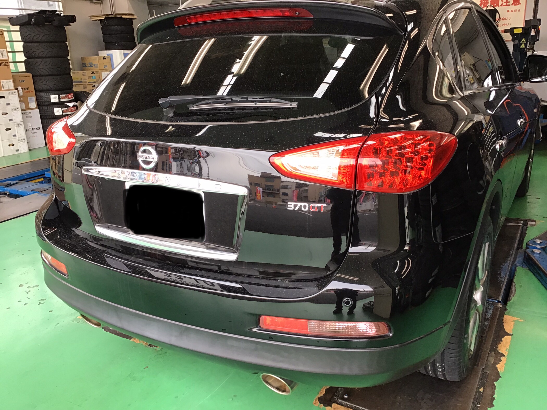 スカイラインクロスオーバー タイヤ交換 | 日産 スカイラインクロス