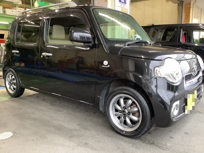 DAIHATSU【ミラココア】タイヤ・ホイール交換 | ダイハツ ミラココア
