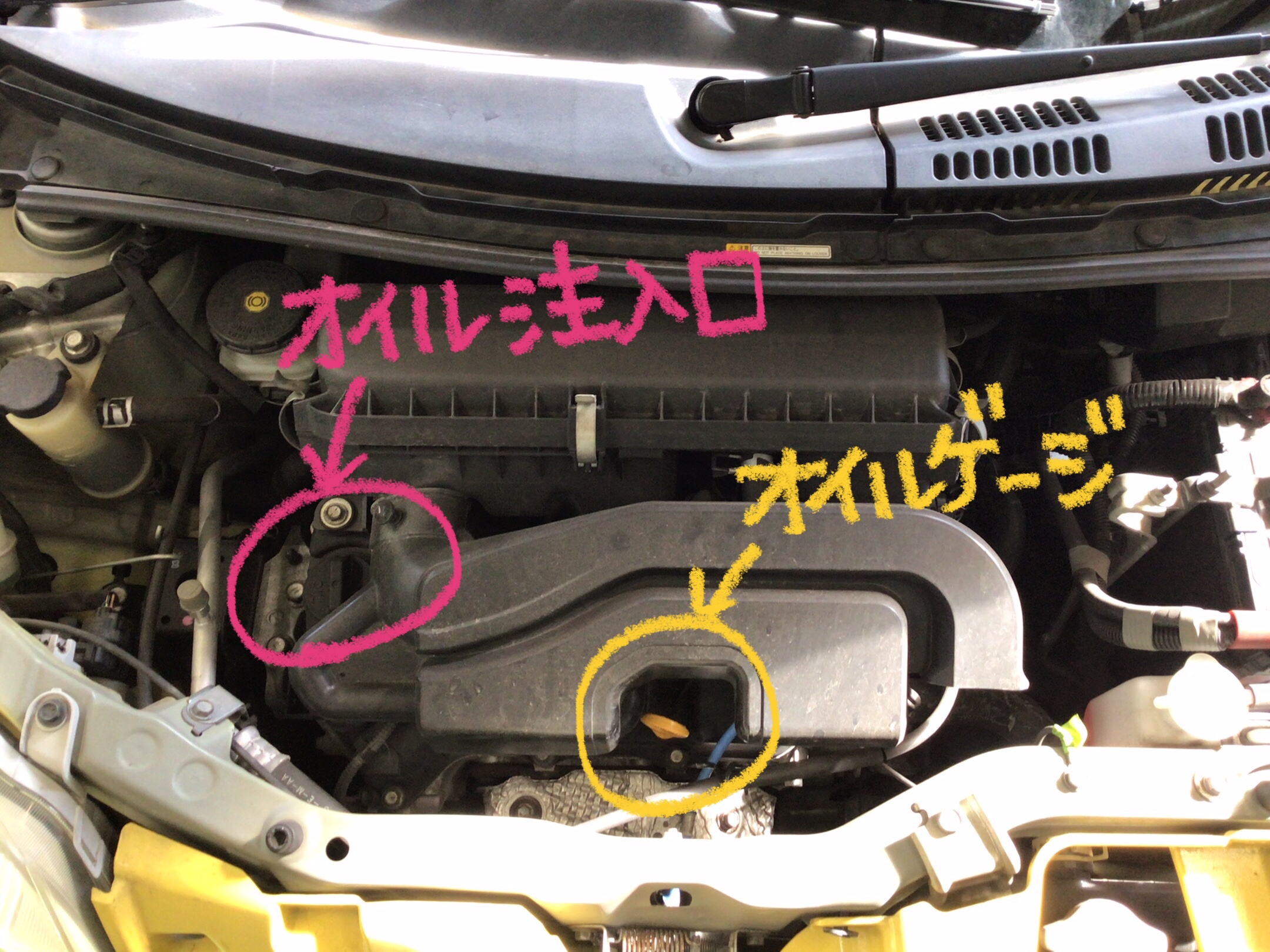 ダイハツ エッセ エンジンオイル エレメント交換 O ダイハツ エッセ メンテナンス商品 オイル関連 エンジンオイル交換 結城店の作業日記 タイヤ館 結城 茨城県のタイヤ カー用品ショップ タイヤからはじまる トータルカーメンテナンス タイヤ館グループ