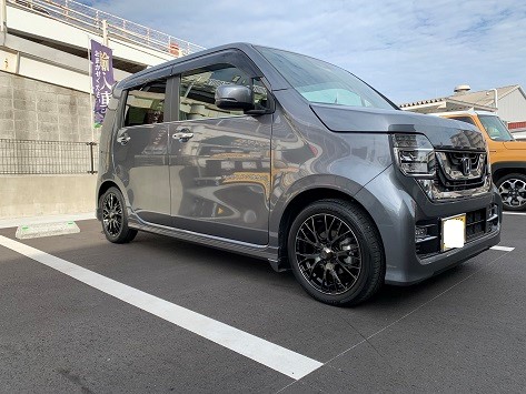 新型N-WGN WedsスポーツSA‐２０R インストール | ホンダ N-WGNカスタム