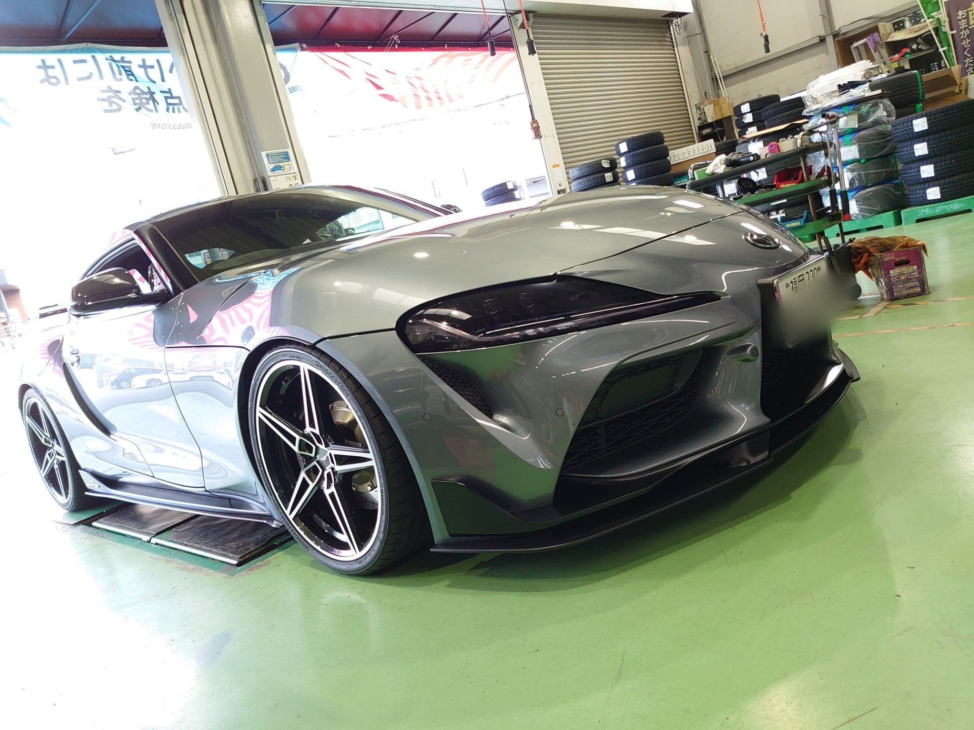 A90スープラカーボンナンバーベース