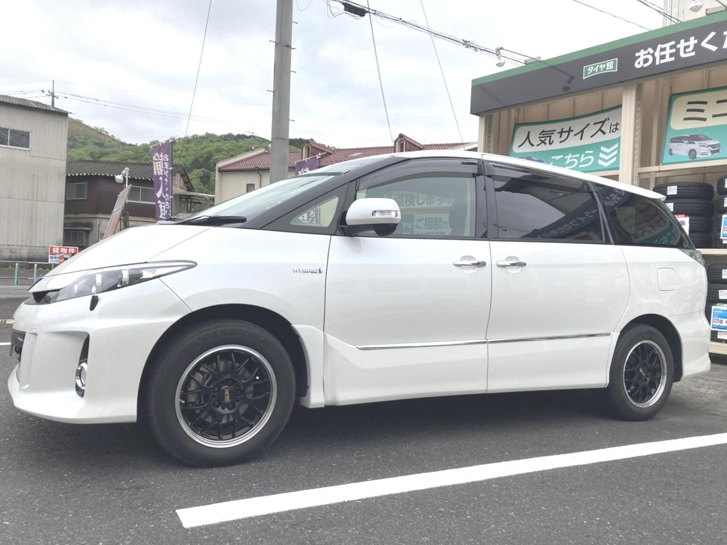 本日のお車 Show-Kai『エスティマ HV』『BBS』✨✨ | 店舗おススメ情報