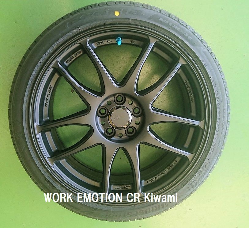 シエンタ WORK EMOTION CR Kiwami 取付 | トヨタ シエンタ ホイール