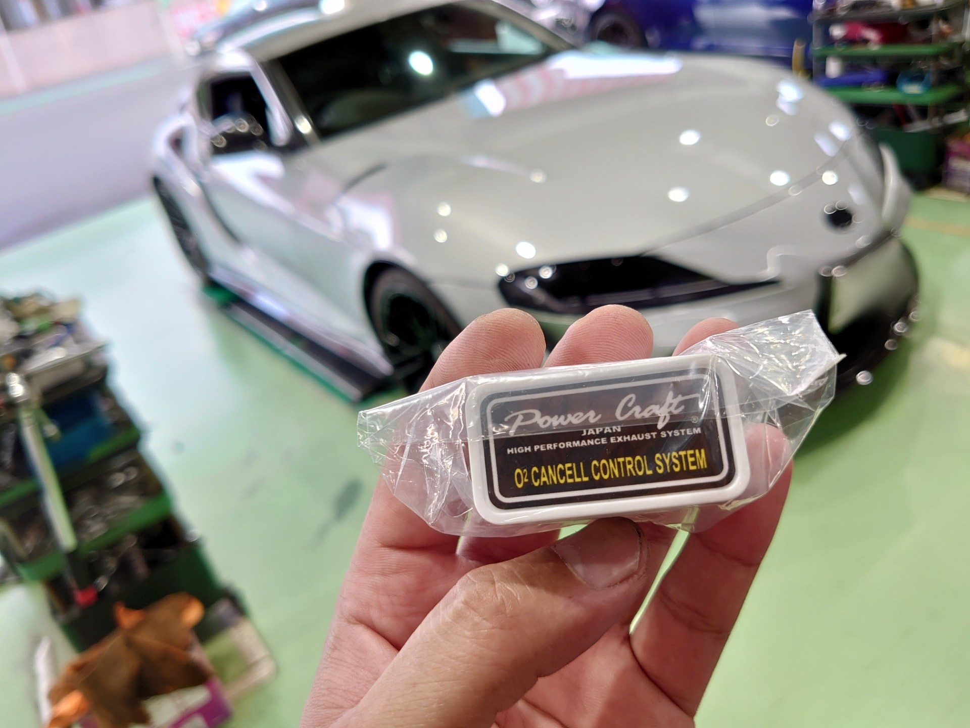GR Supra RZ に Power Craft O2キャンセラー装着しました♪ | トヨタ
