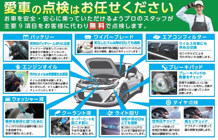 22年4月29日 サービス事例 タイヤ館 東大宮バイパス タイヤからはじまる トータルカーメンテナンス タイヤ館グループ