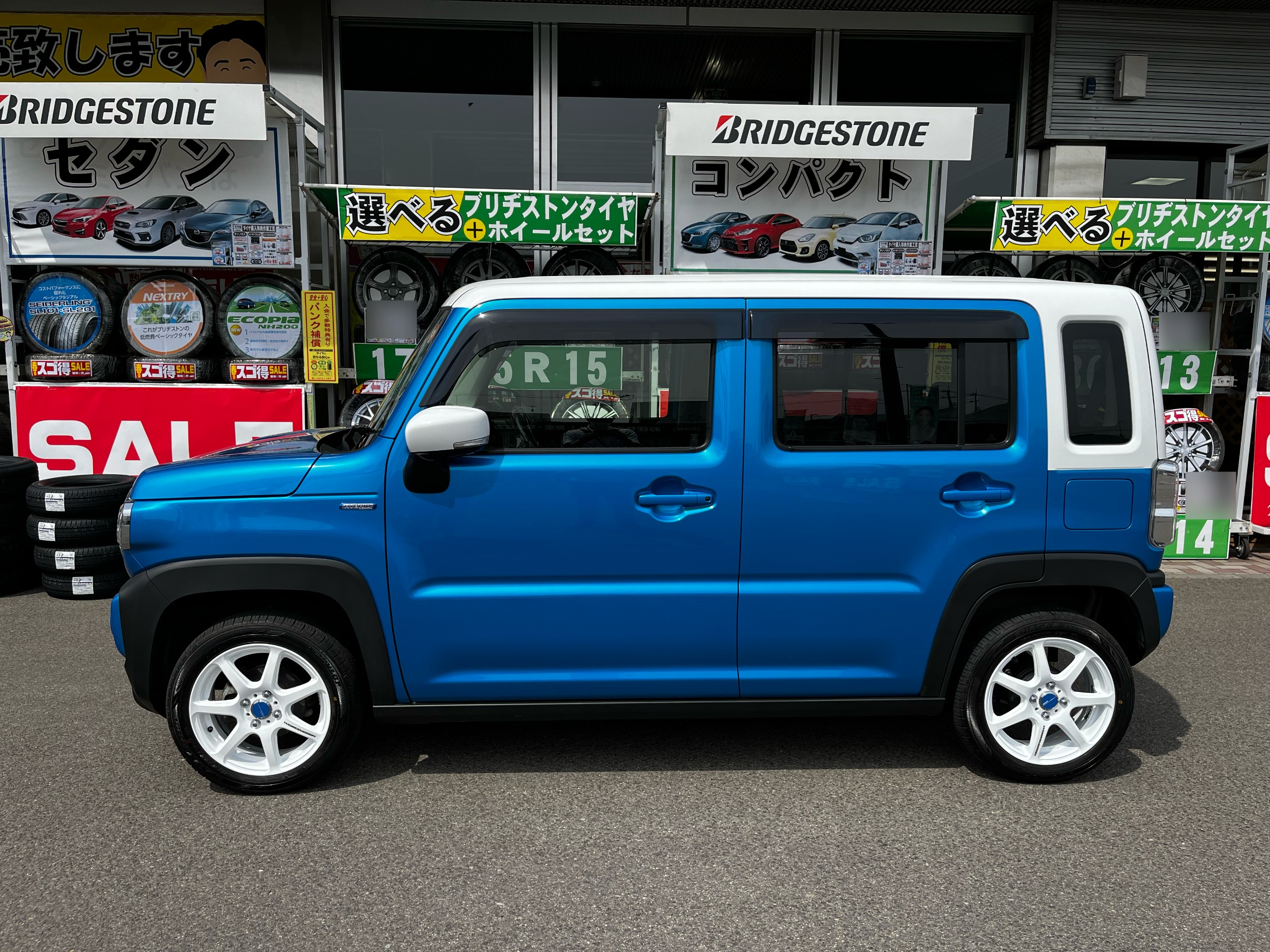 ハスラータフワイルド純正タイヤ＆ホイール　1本 ハスラータフワイルド純正タイヤ＆ホイール 1本 - メルカリ