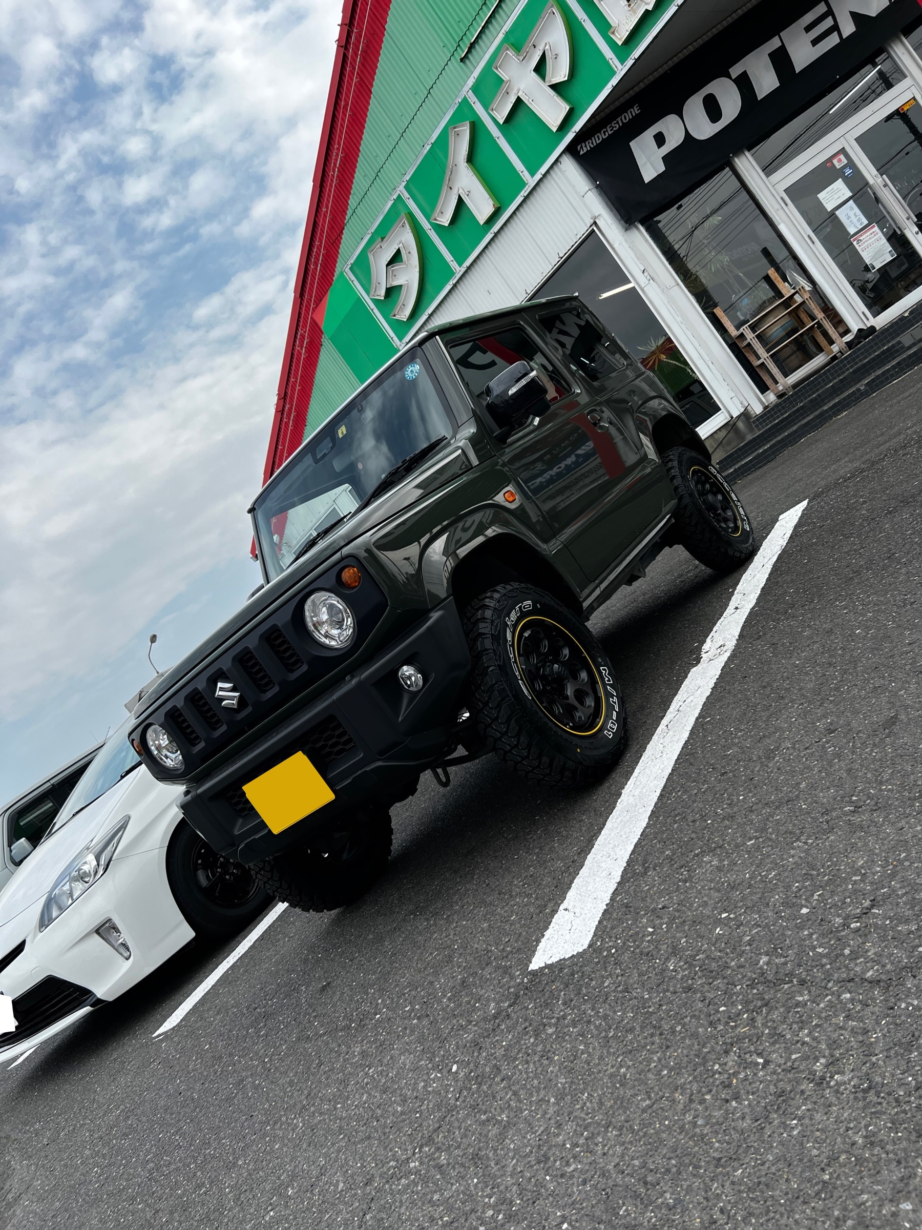 ジムニー ホイール取り付け | 店舗おススメ情報 | タイヤ館 勝田