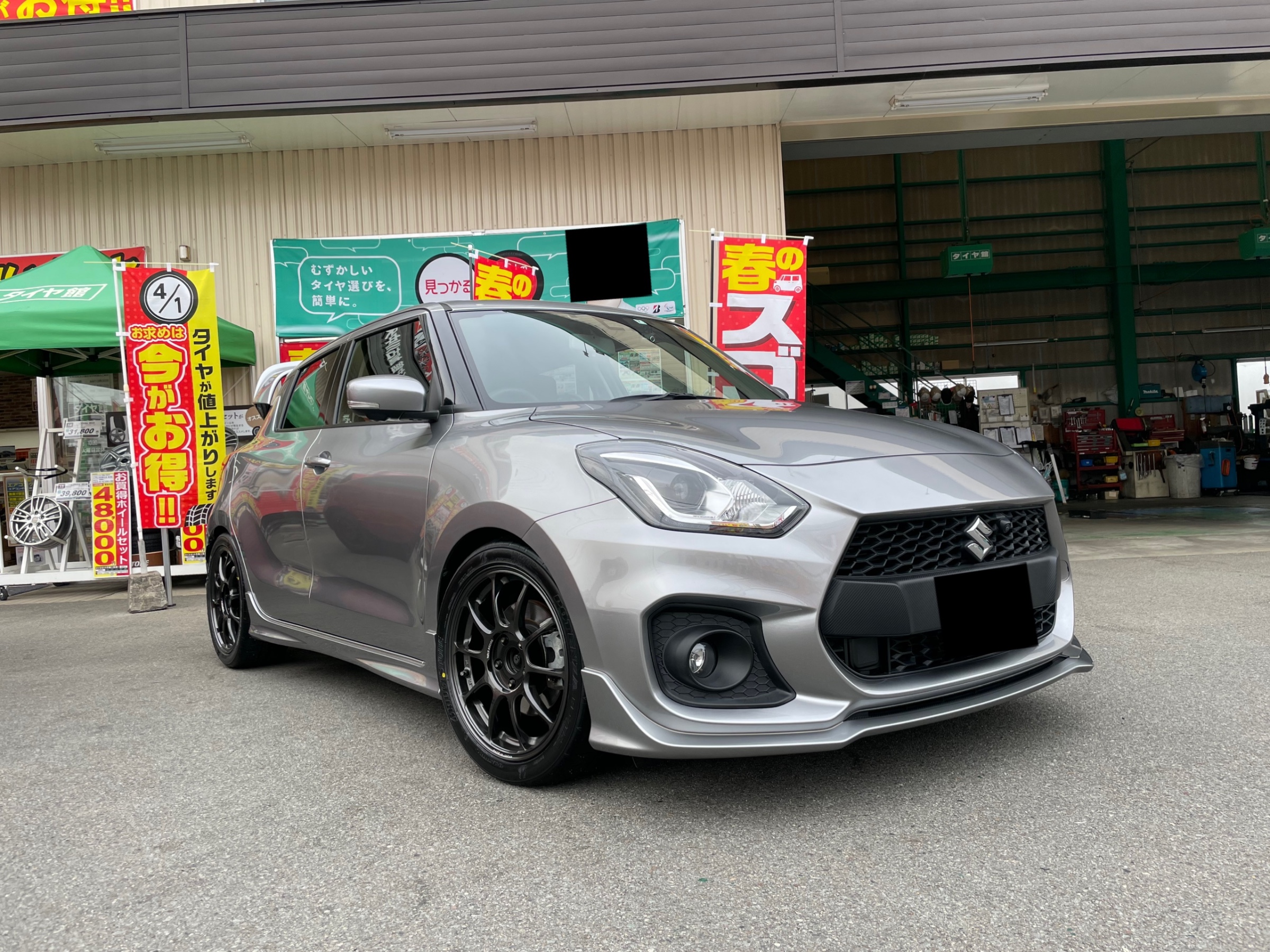 ZC33S スイフトスポーツ ポテンザRE-71RS装着^ ^ | 店舗おススメ