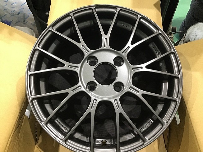 ホンダ N-BOX ENKEI PF-M1 15インチアルミ交換 | 店舗おススメ情報 
