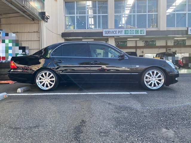 トヨタ UCF30 セルシオ】車高調取付けのご紹介です | 店舗お