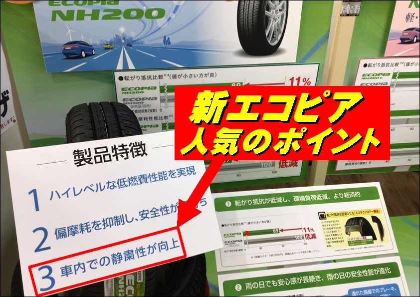 売場写真の加工です