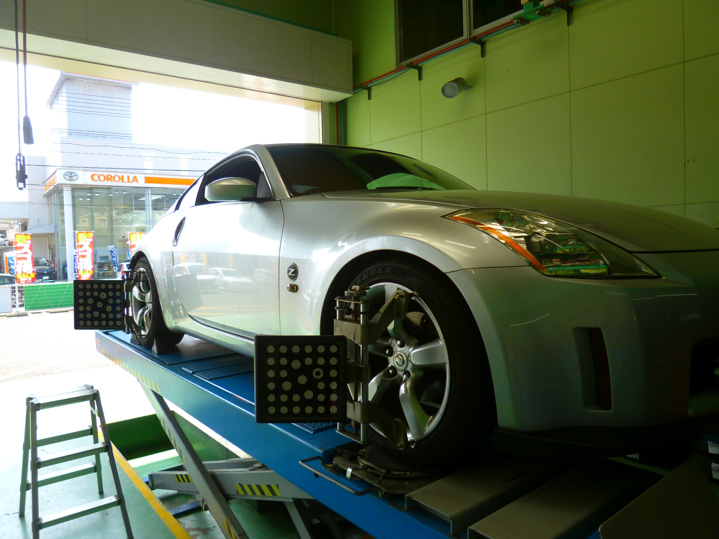 日産 Z33型 フェアレディZ アライメント調整 | 店舗おススメ情報