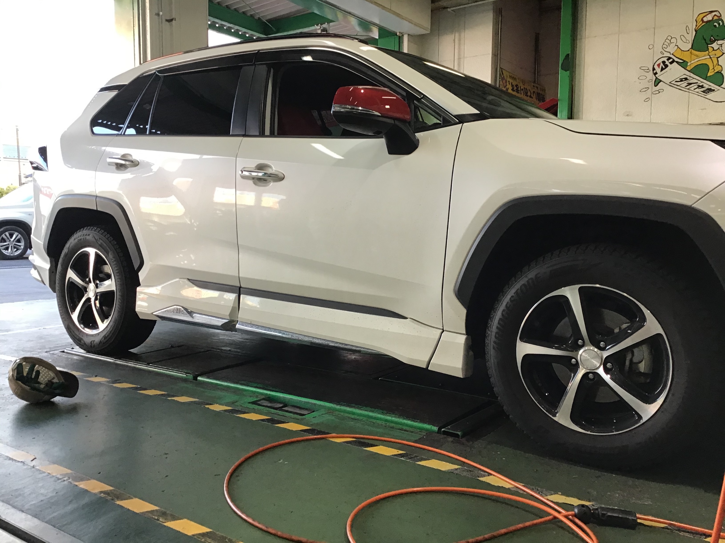 RAV4 ホイール新品RPM 520F 取り付け | トヨタ RAV4 ホイール タイヤ