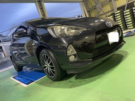 TOYOTA アクア シュナイダーRX27 | トヨタ アクア ホイール タイヤ