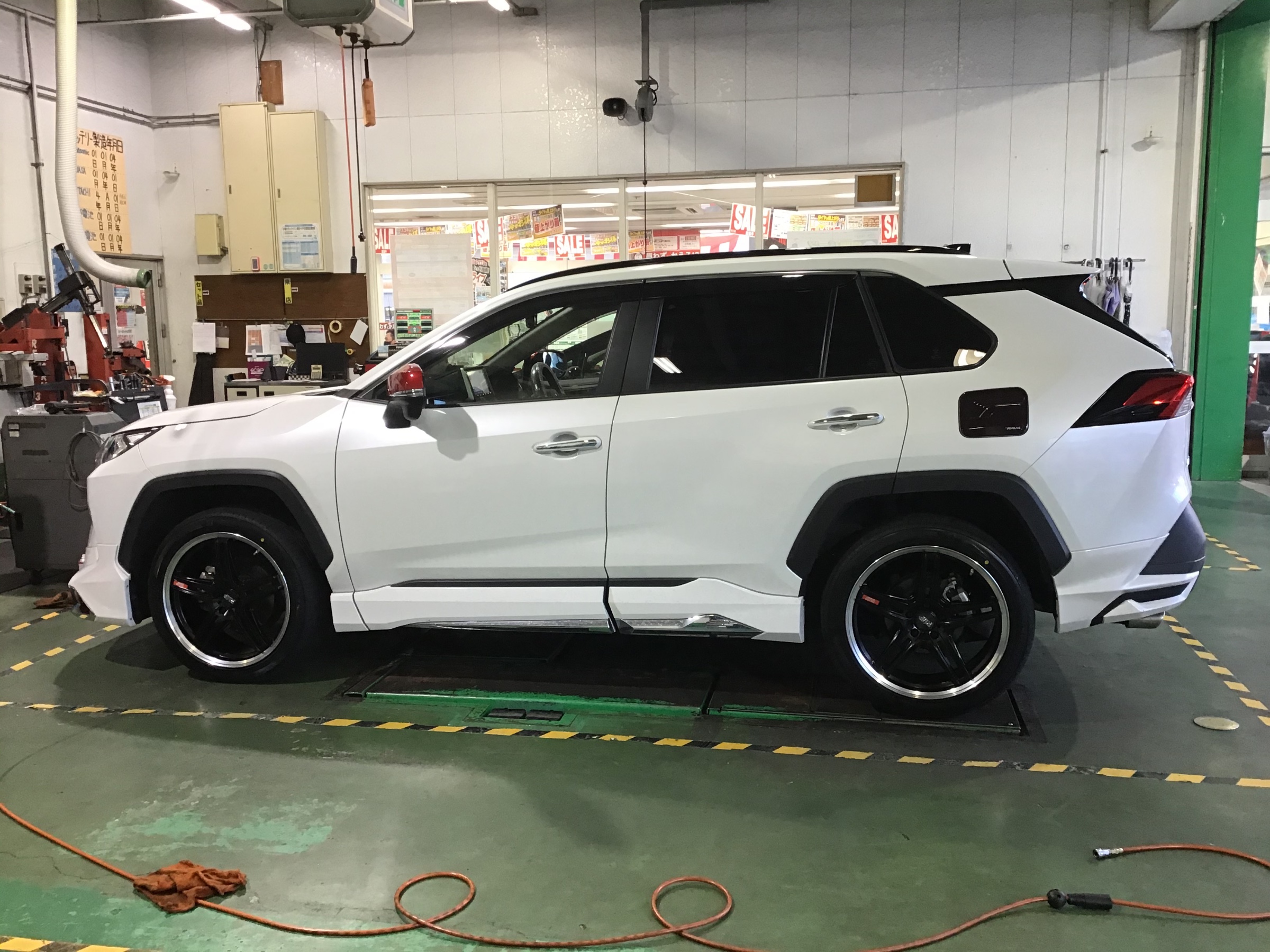 RAV4 ホイール新品RPM 520F 取り付け | トヨタ RAV4 ホイール タイヤ