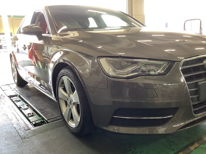 AUDI【A3】ホイール交換 【OZ MSW71 】 | アウディ A3 ホイール タイヤ