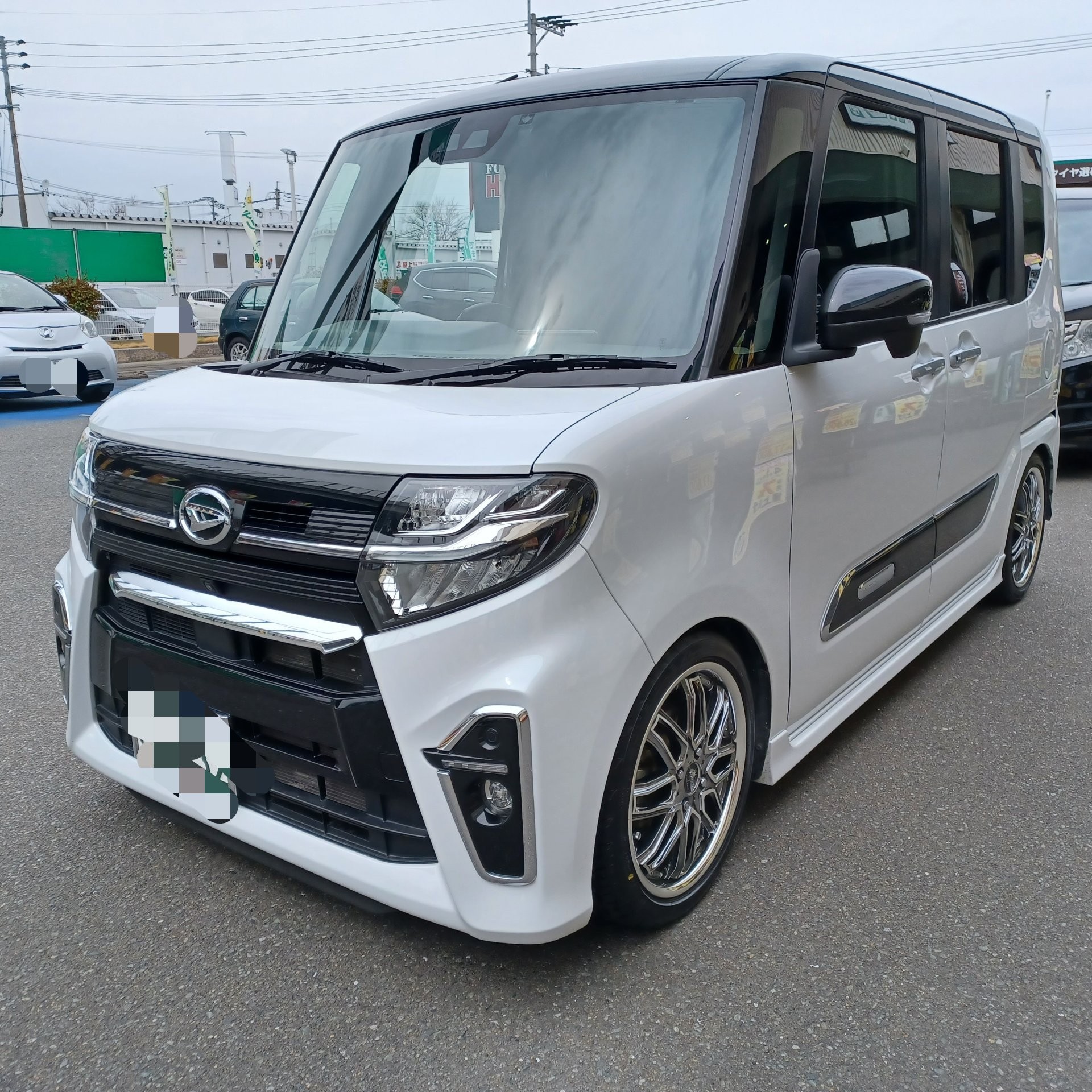 タイヤ交換·165/50R16·ポテンザ·アドレナリン·ダイハツ·タントカスタム