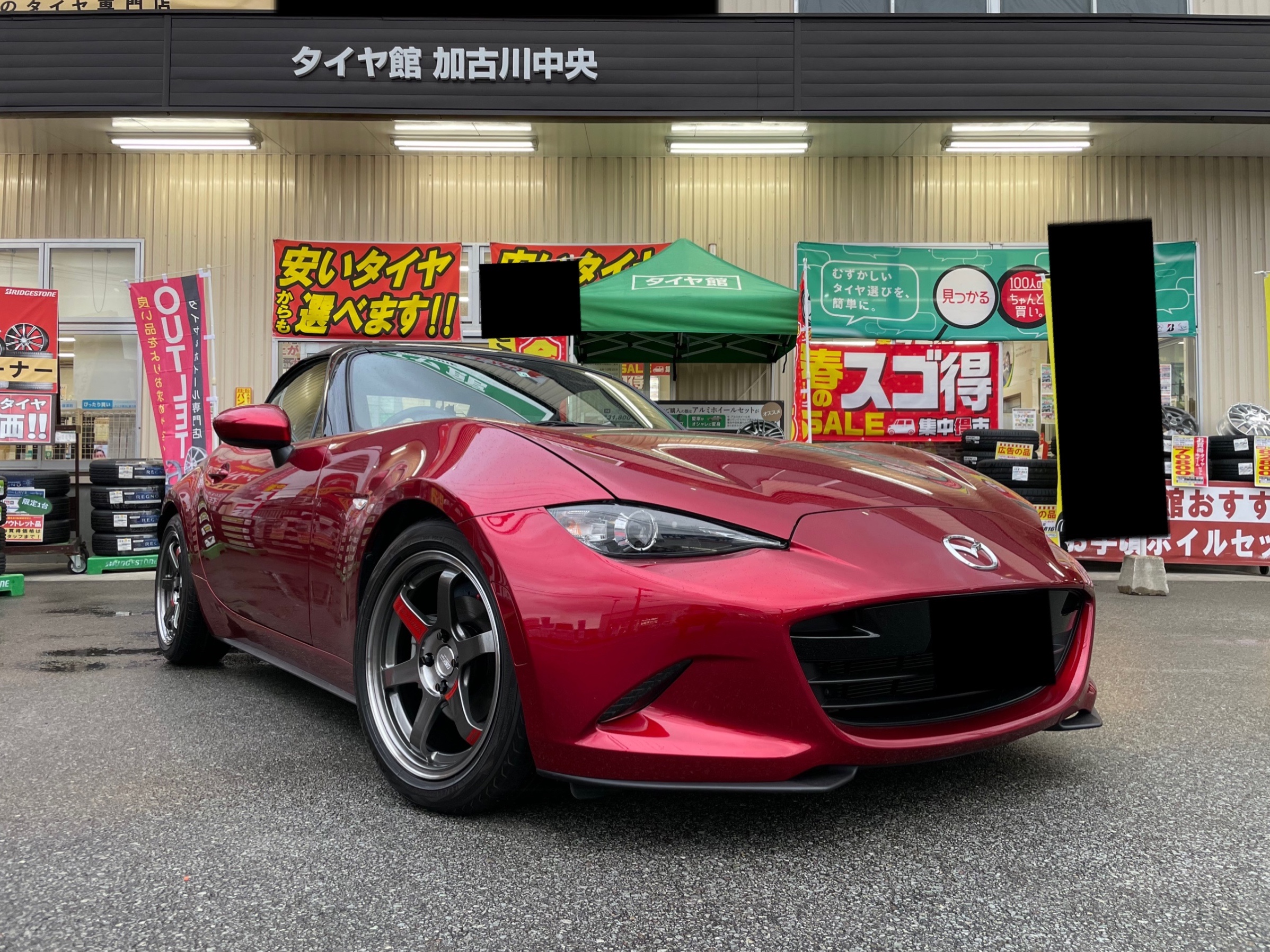 JF3 N-BOX タイヤホイール交換(^^)/ | ホンダ N-BOX ホイール タイヤ