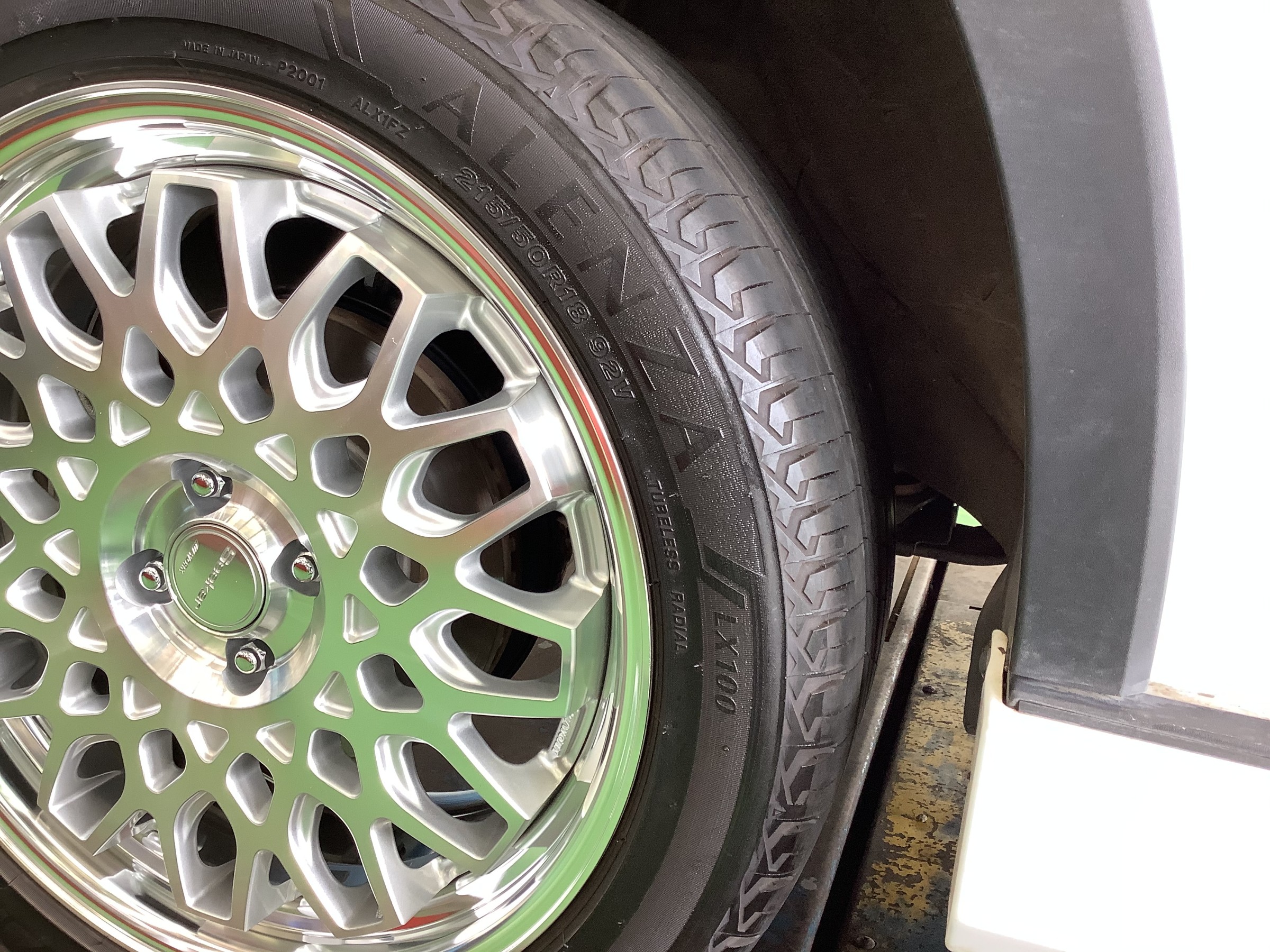 ライズxブリヂストンALENZA LX100 X ワーク シーカーCX