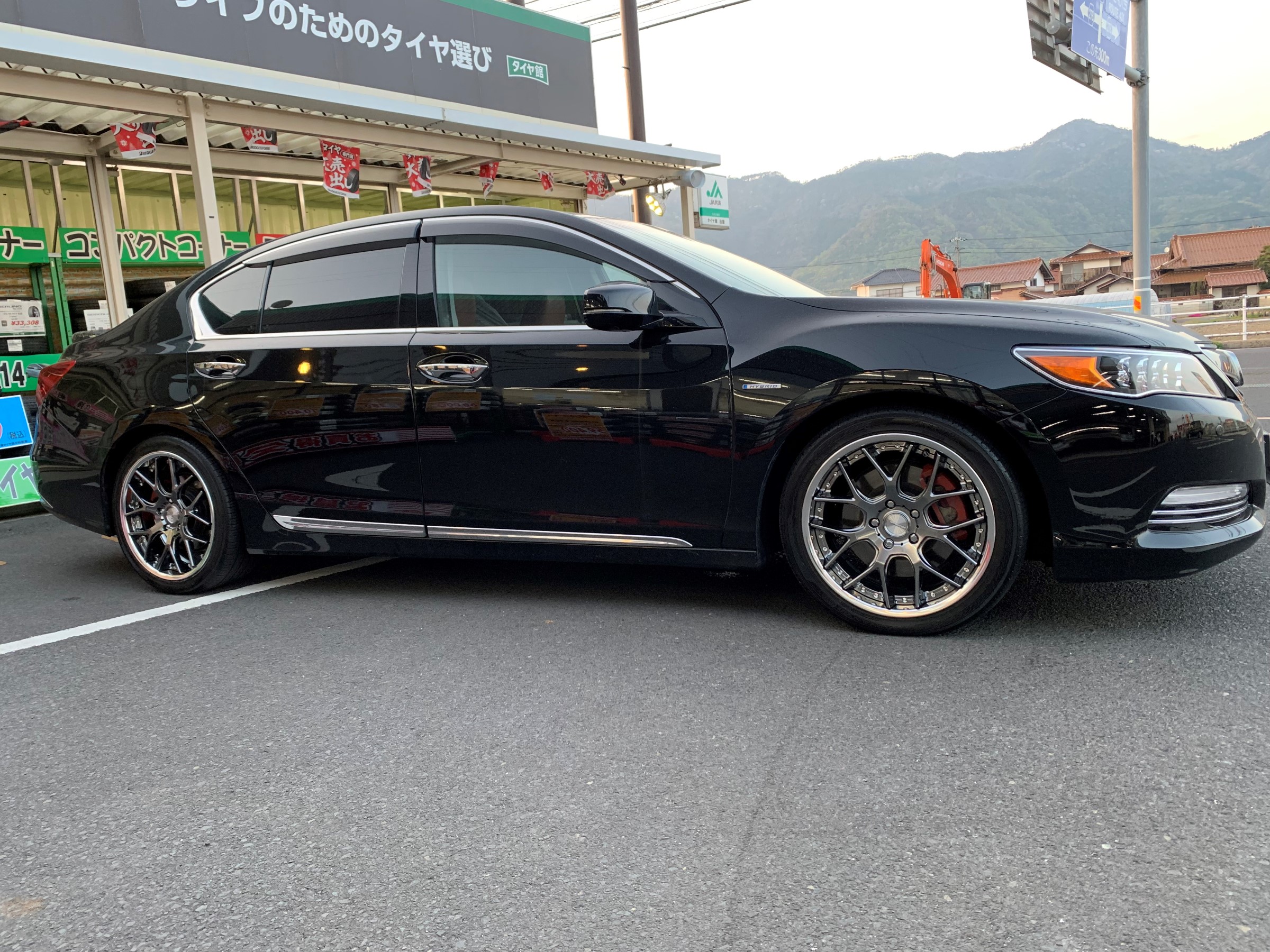 KC2 レジェンド 純正ホイール タイヤ&空気圧センサー付き ホンダ純正