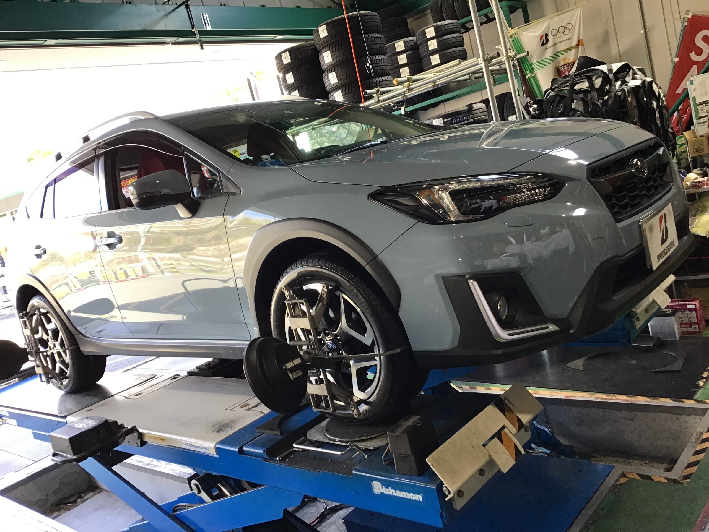スバル XV（GT7）タイヤ交換 | ☆作業・施工事例集☆ | タイヤ館 京都