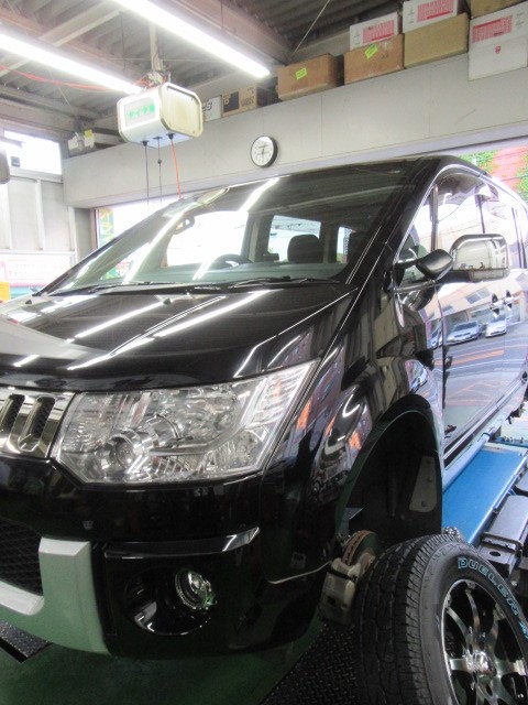 デリカD5 デューラーA/T001「ホワイトレター」 お取り付け デリカD5 デューラーA/T001「ホワイトレター」 お取り付け