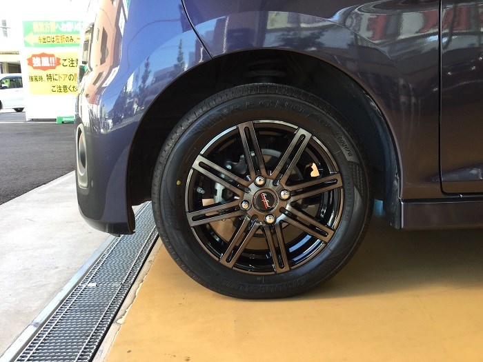 WORK PROMISING 14インチホイール夏タイヤセット155/65R14