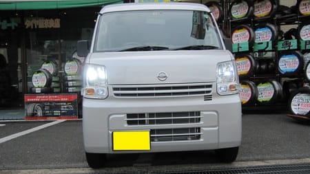 クリッパーバンにLEDヘッドライト装着です。 | 店舗おススメ