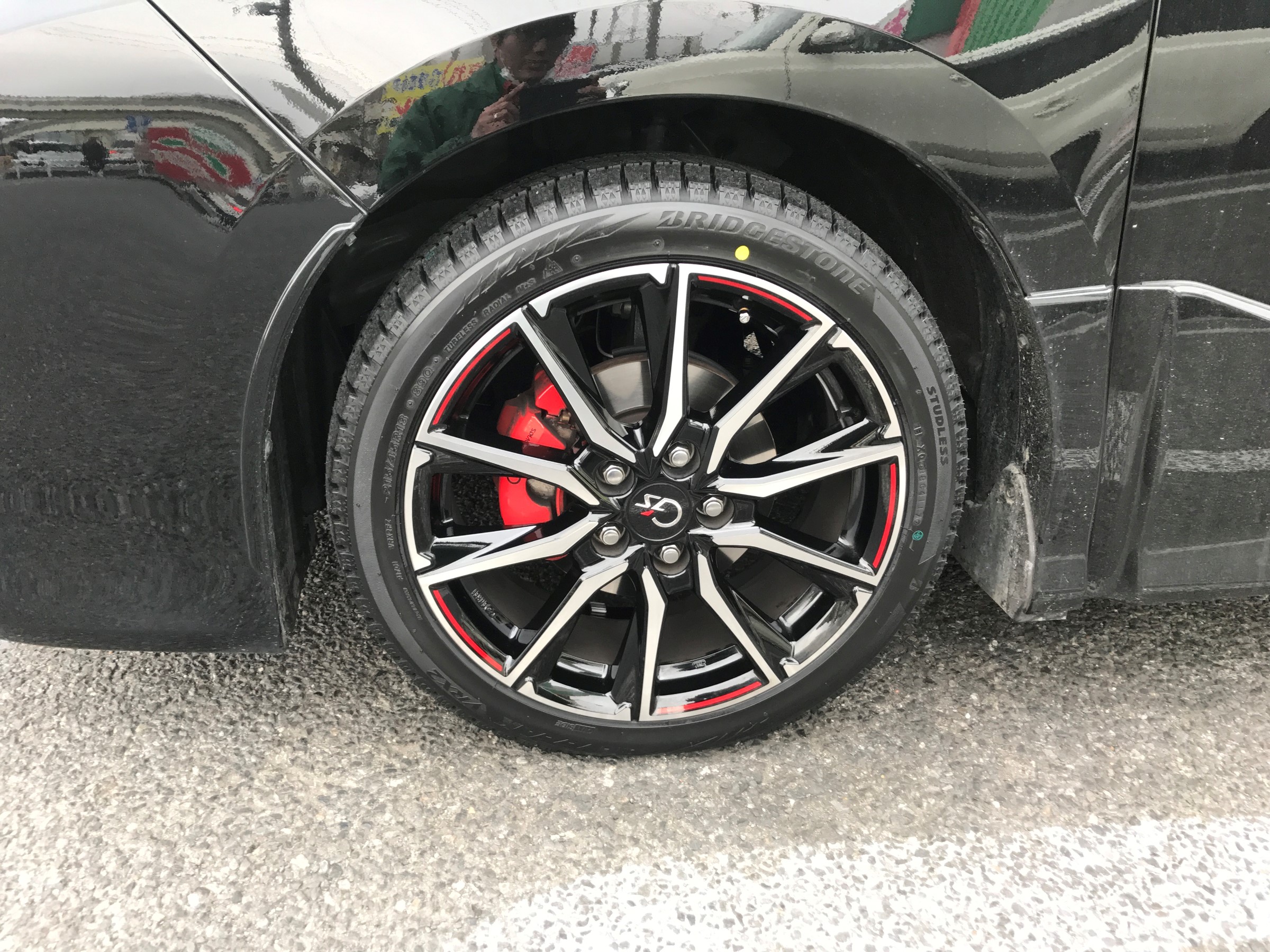 80VOXY G′s スタッドレスタイヤ交換♪（20180128