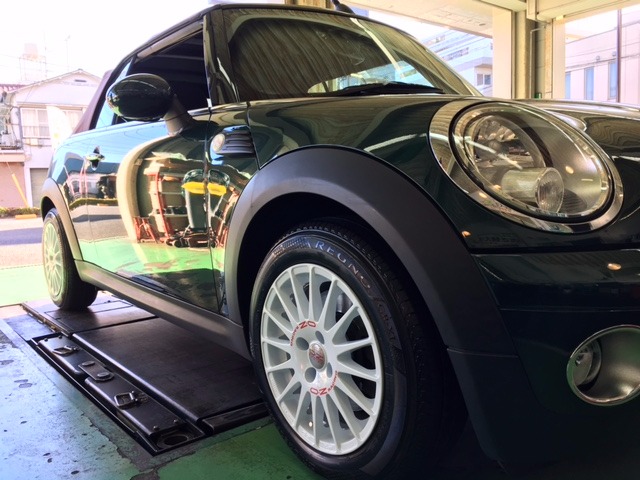BMW MINI (R56)ホイールセットお取り付け。 | 店舗おススメ情報 BMW MINI (R56)ホイールセットお取り付け。 | 店舗おススメ情報