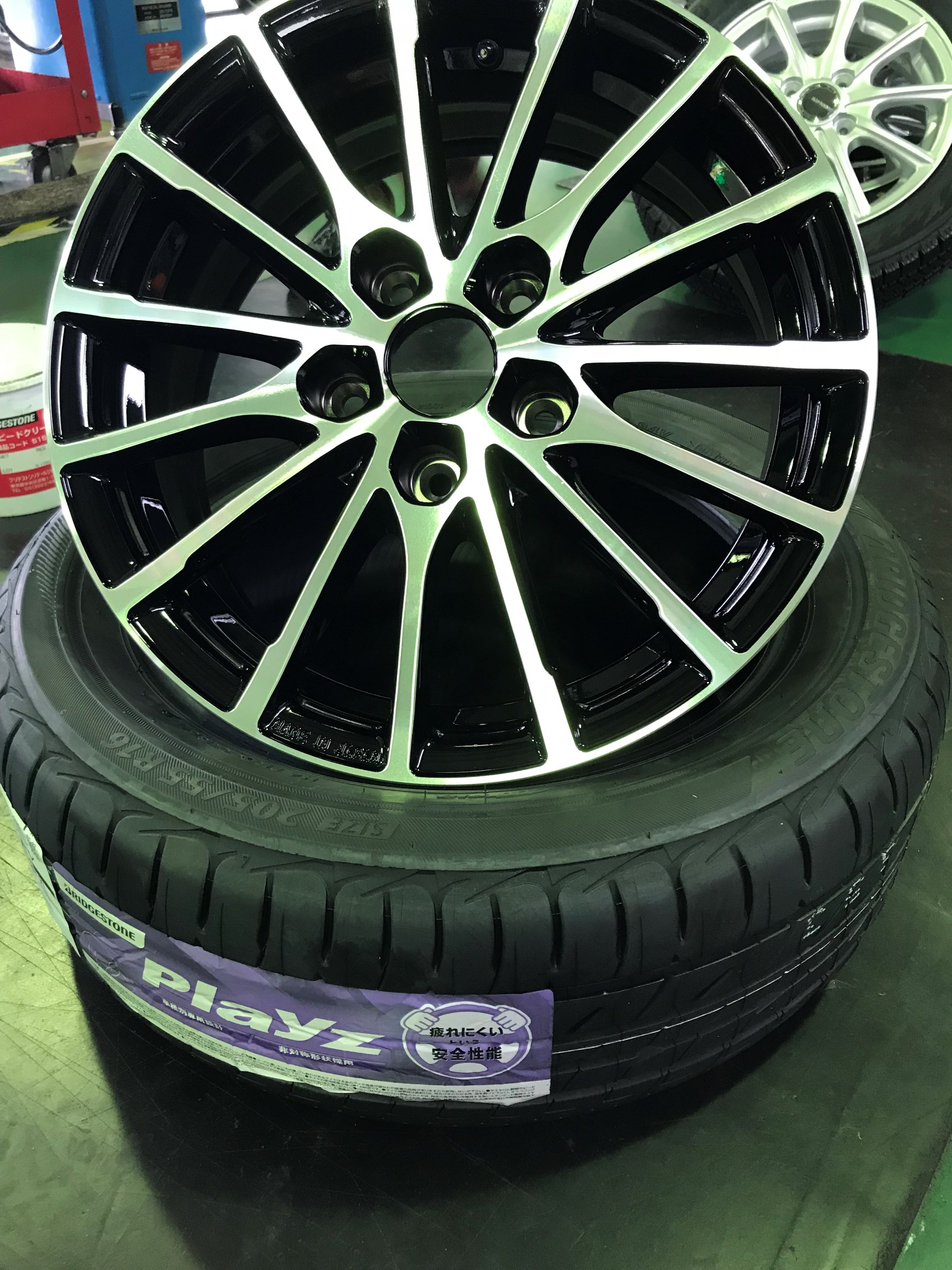 ブリヂストン ECO FORME CRS 171 15インチ アルミホイール4本