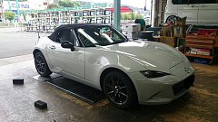 サス交換ご用命増えてきています！NDロードスター x