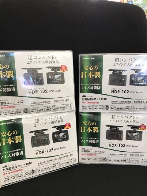 当店で一番人気のドライブレコーダー 「コムテック HDR-102」 XVに取り付け スバル AVナビ機器 カー用品取付 ドライブレコーダー  ナビゲーション オーディオ サービス事例 タイヤ館 瀬谷 神奈川県のタイヤ、カー用品ショップ タイヤからはじまる、トータルカー ...