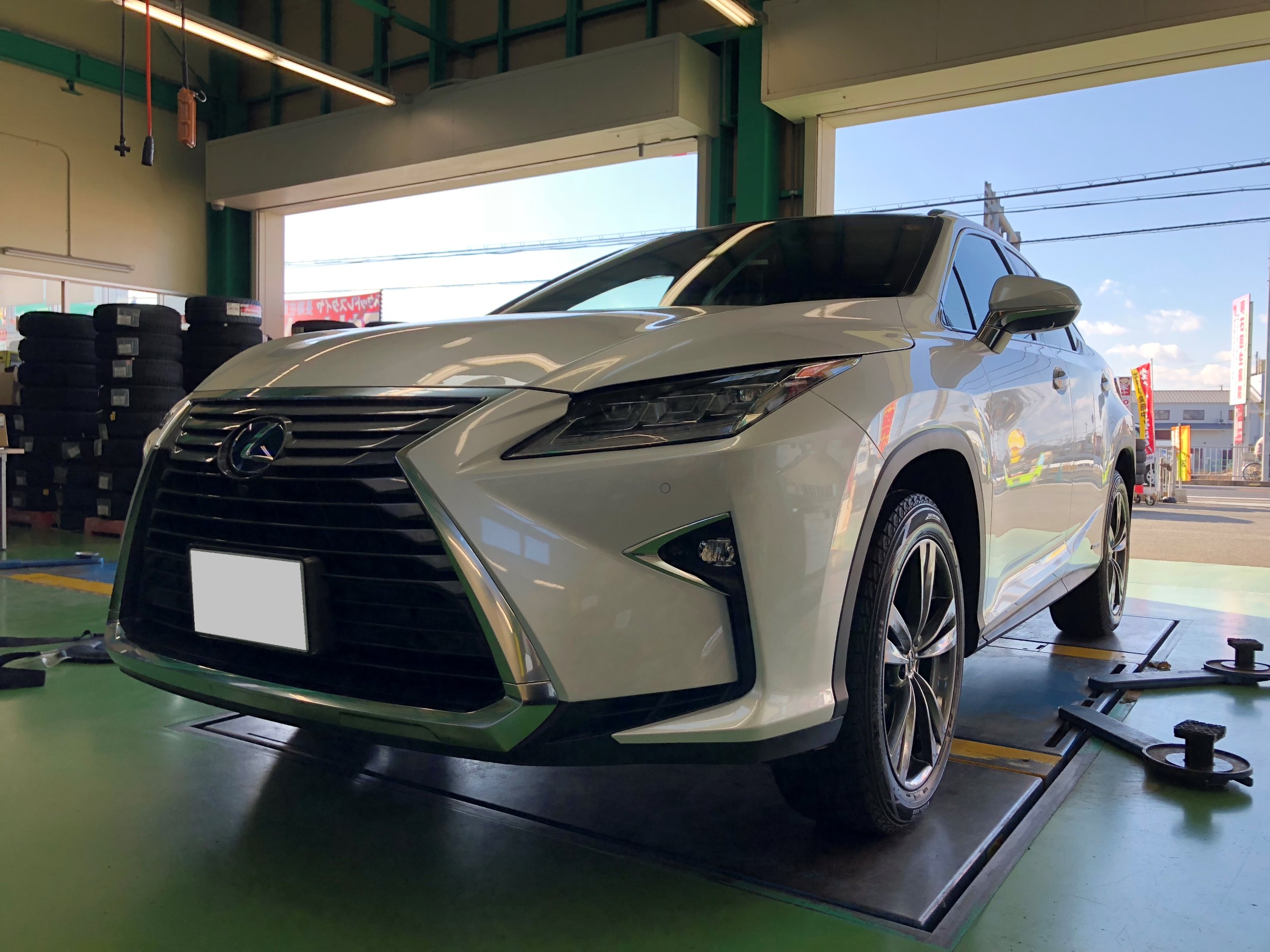 純正？？RXのホイール交換♪ | レクサス RX ホイール タイヤ・ホイール