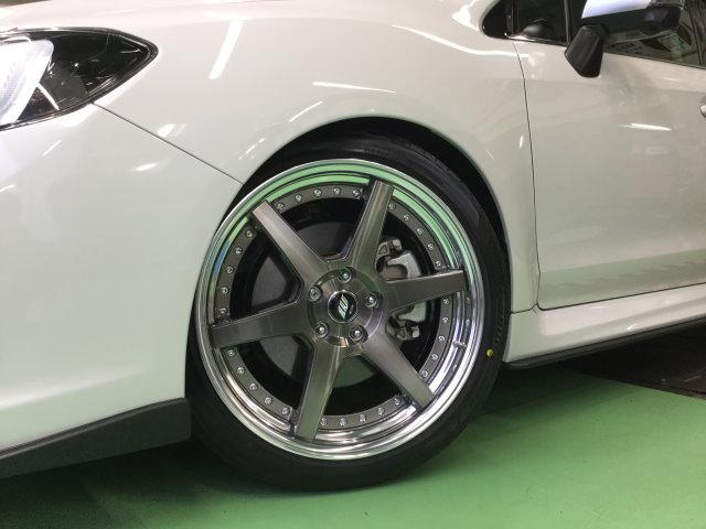 hitokoi レボーグホイール① レヴォーグにホイール装着しましたよん(^O^) | 店舗おススメ情報