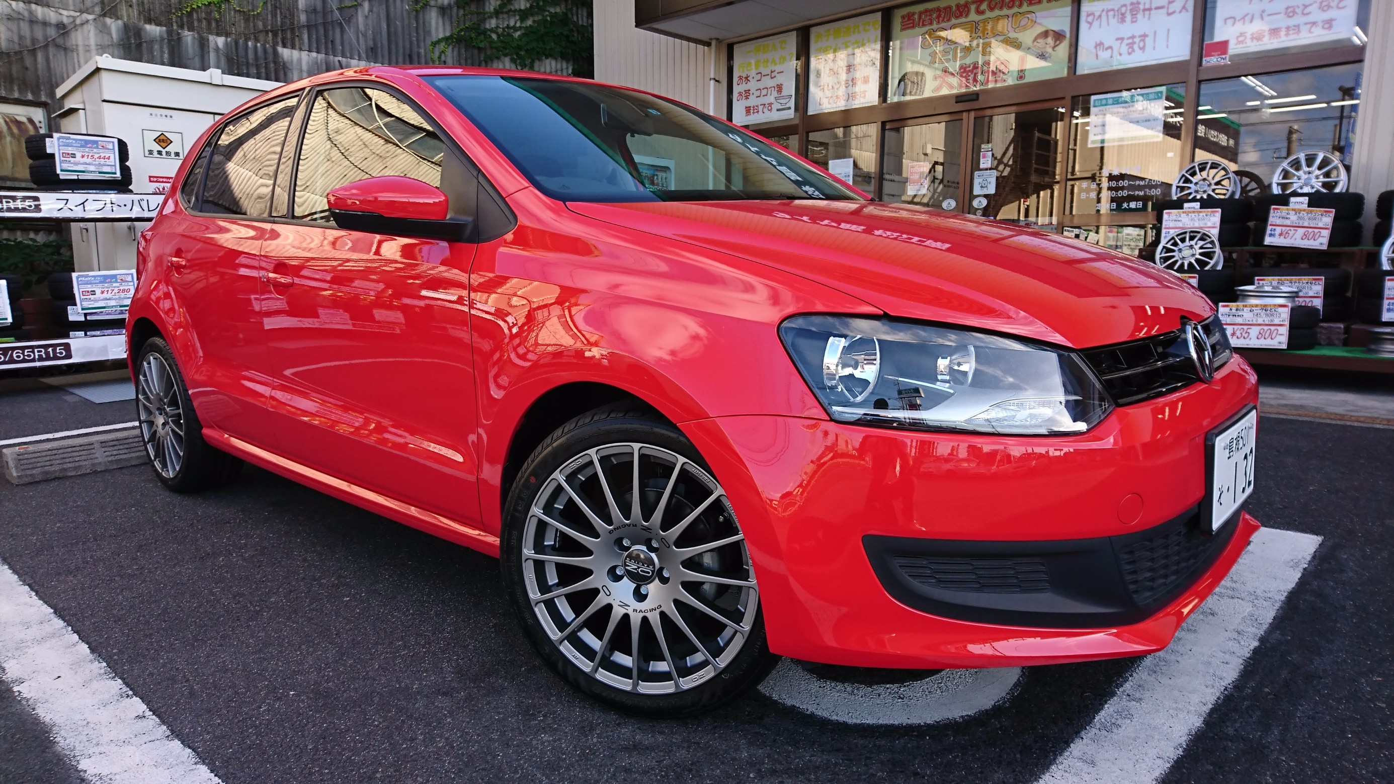 ＶＷ：ポロ ホイールインチアップ☆ | フォルクスワーゲン ポロ