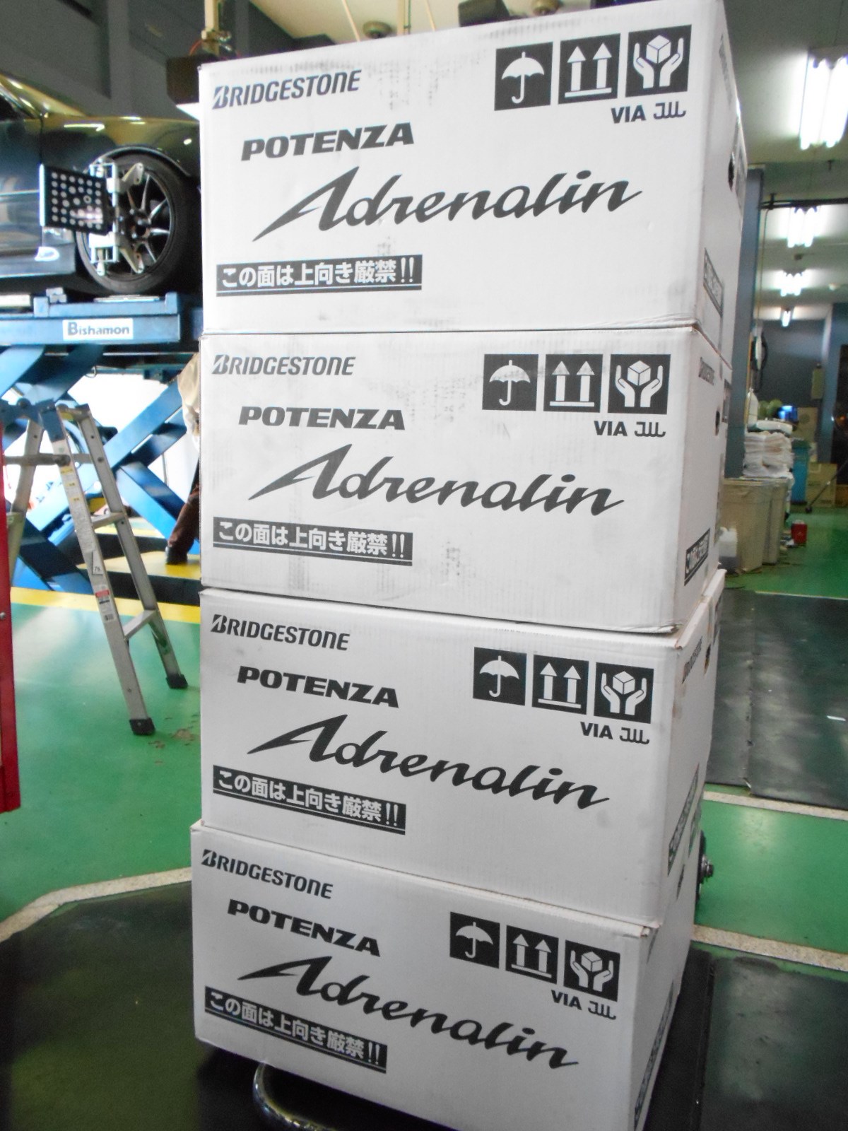 ☆ポテンザ アドレナリンSW005 19インチ取り付け☆ | 店舗おススメ情報