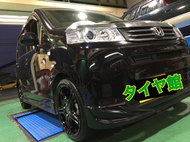 ライフディーバ ホイール交換!(^^)! | ホンダ ライフ ホイール タイヤ
