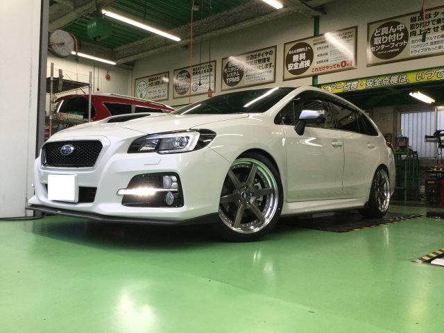 レヴォーグにホイール装着しましたよん(^O^) | 店舗おススメ情報
